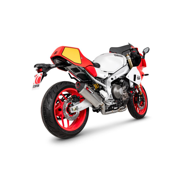 Scorpion Exhaust Yamaha XSR 900 GP 2024 - 2025 Serket Full System Titanium Sleeve